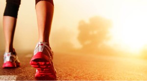 Runners wake up before the sun!